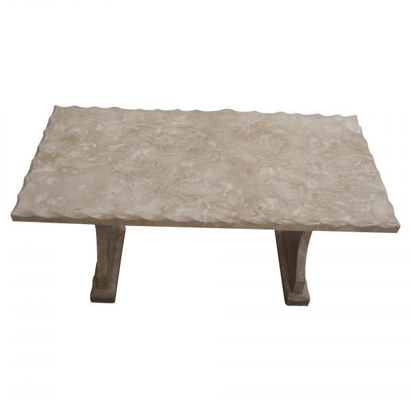 Shell Reef Beige Limestone Table