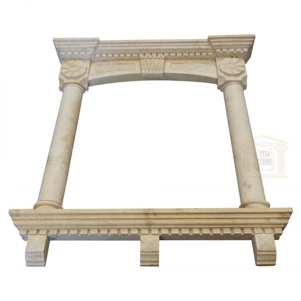 Light yellow Limestone Window Frame - Image 4